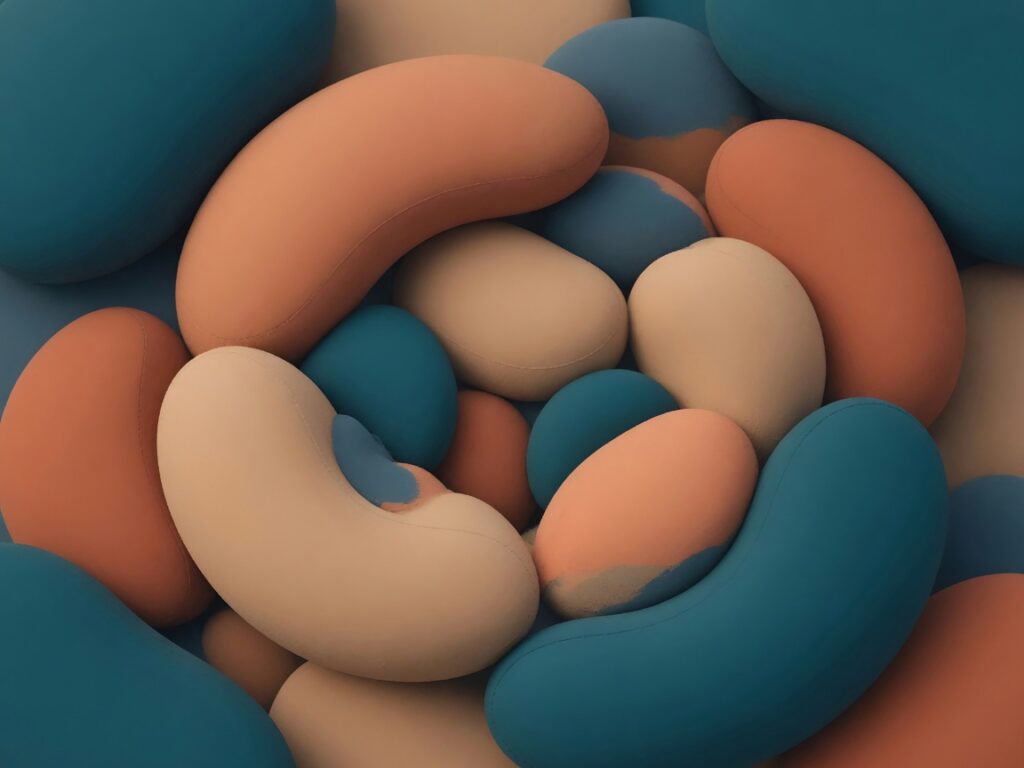 Peinture abstraite — formes