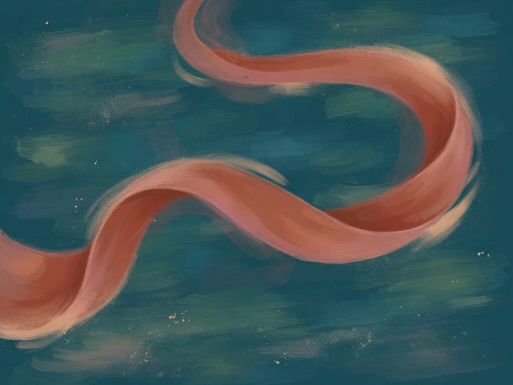 Peinture abstraite — flow